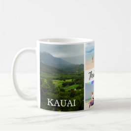 Taza De Café Kauai, Hawaii 4 Fotofamilia Nombre y año