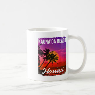 Taza De Café Kauna’oa Mauna Kea Beach Hawaii Islas Hawái T