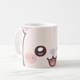 Taza De Café Kawaii Bat Pastel  "Daisuki"