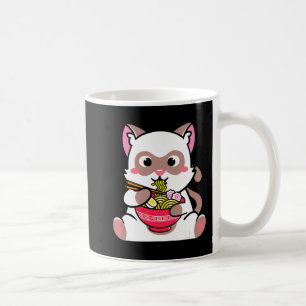 Taza De Café Kawaii Cat Ramen Anime Neko Adolescentes