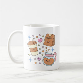 Taza De Café Kawaii coffee