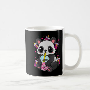 Taza De Café Kawaii Cute Anime Panda Boba Bubble Tea Otaku Homb