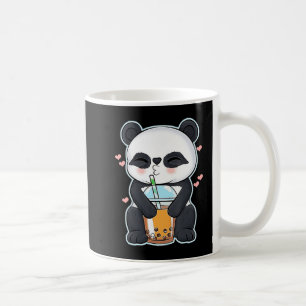 Taza De Café Kawaii Cute Anime Panda Boba Bubble Tea Otaku Homb