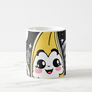 Taza De Café Kawaii Cute Banana