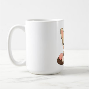 Taza De Café Kawaii French Bulldog Wagashi Perro Japonés