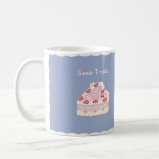 Taza De Café Kawaii Gatitos Fresa Pastel de dulce Tratamientos 