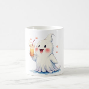 Taza De Café Kawaii Ghost bebe Soda Mug