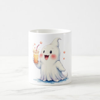 Taza De Café Kawaii Ghost bebe Soda Mug