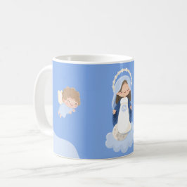 Taza De Café Kawaii Immaculate Concepción