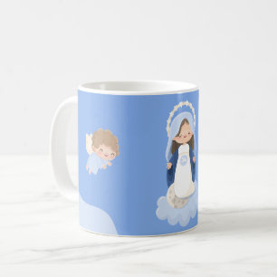 Taza De Café Kawaii Immaculate Concepción
