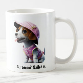 Taza De Café Kawaii Jack Russell Terrier