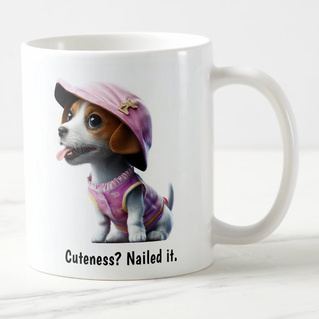 Taza De Café Kawaii Jack Russell Terrier (Subido por el creador)