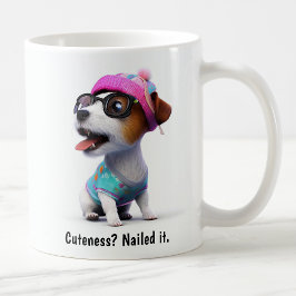 Taza De Café Kawaii Jack Russell Terrier