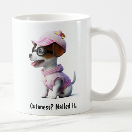 Taza De Café Kawaii Jack Russell Terrier