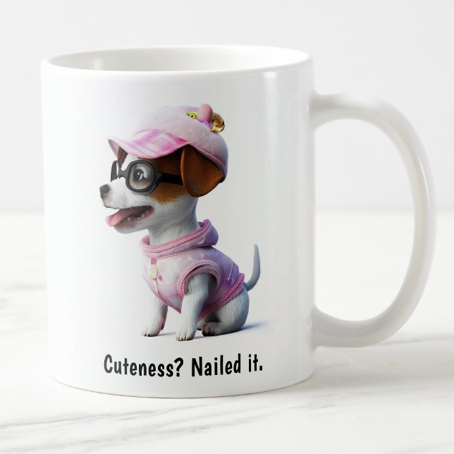 Taza De Café Kawaii Jack Russell Terrier (Subido por el creador)