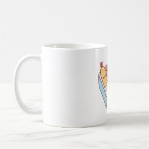 Taza De Café Kawaii Japonés Bento Box Tempura Prawn