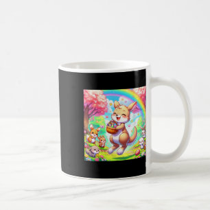 Taza De Café Kawaii Kangaroo Pascua Adorable Kangaroo