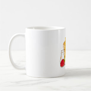 Taza De Café Kawaii Kitten Pancakes