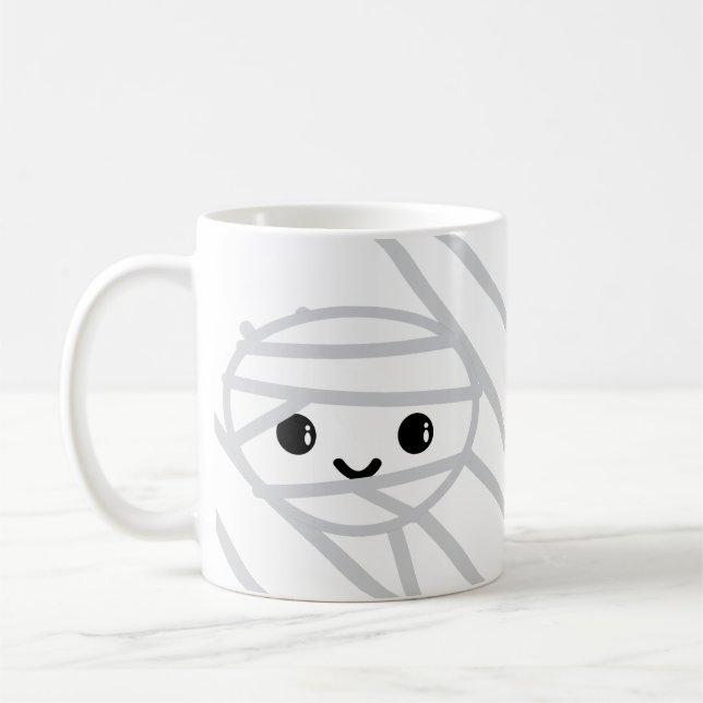 Taza De Café Kawaii Mummy Mug (Izquierda)