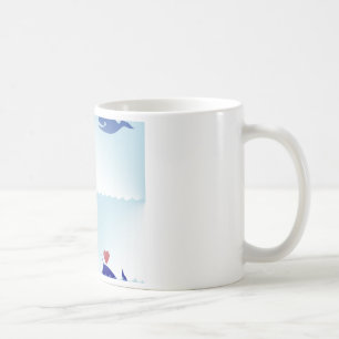 Taza De Café kawaii narwhal