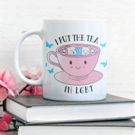 Taza De Café Kawaii pongo el té en LGBT
