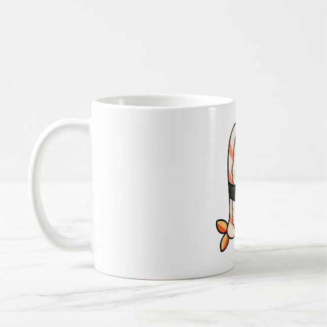 Taza De Café Kawaii Prawn Sushi (Izquierda)