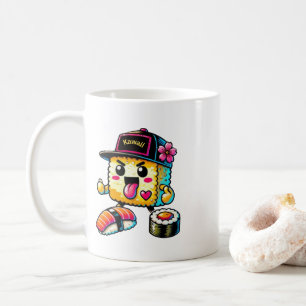 Taza De Café Kawaii Sushi