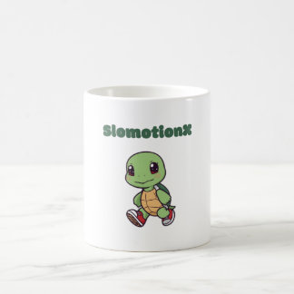 Taza De Café Kawaii Turtle Mug - Café Personalizado Slomotionx 