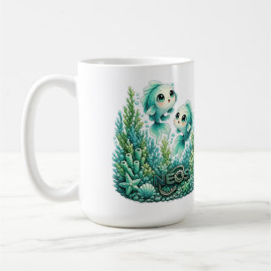 Taza De Café Kawaii Zodiac Neos Piscis