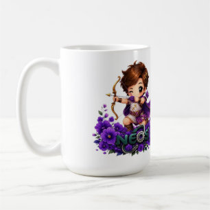 Taza De Café Kawaii Zodiac Neos Sagitario