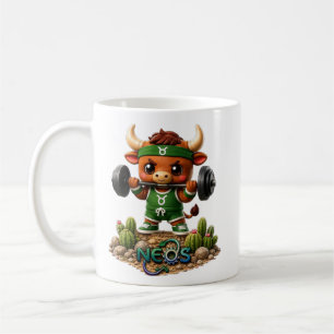 Taza De Café Kawaii Zodiac Neos Tauro