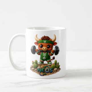 Taza De Café Kawaii Zodiac Neos Tauro