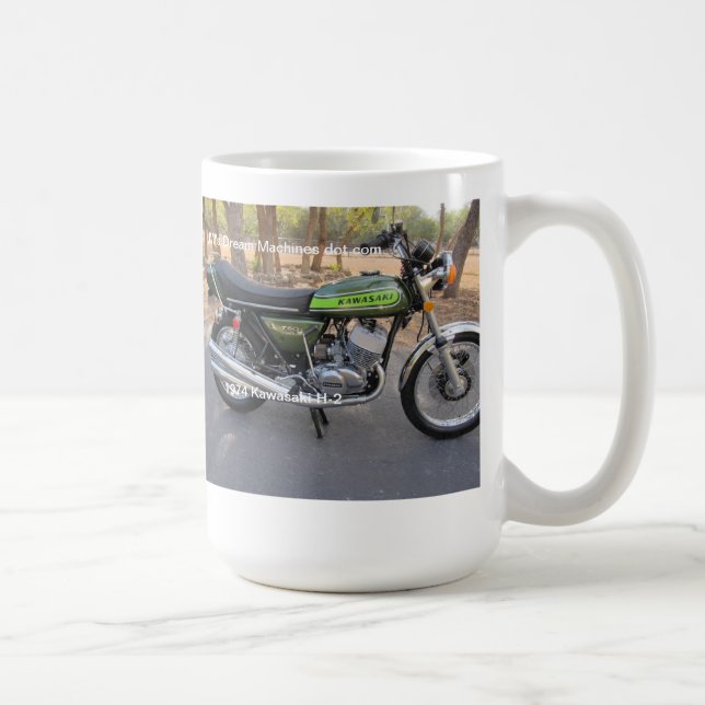 Taza De Café Kawasaki H-2 750 triples (Derecha)