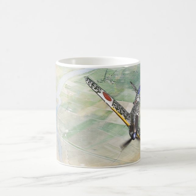 Taza De Café "Kawasaki Ki-61 Hien"mug (Centro)