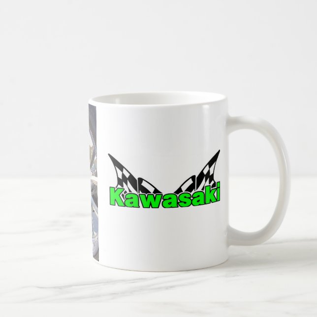 Taza De Café Kawasaki ZX14R Ninja (Derecha)