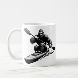 Taza De Café Kayak Bigfoot 
