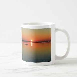 Taza De Café Kayak Sunset Mug