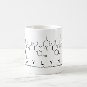 Taza De Café Kaylynn peptide nombre mug