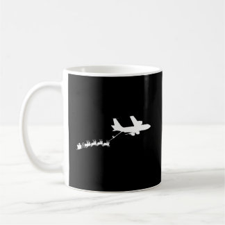 Taza De Café Kc135 Stratotanker Santa'S Sleigh