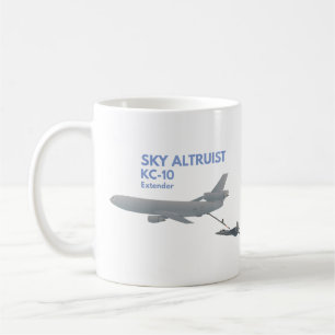 Taza De Café KC-10 Reabastecimiento de combustible F-22