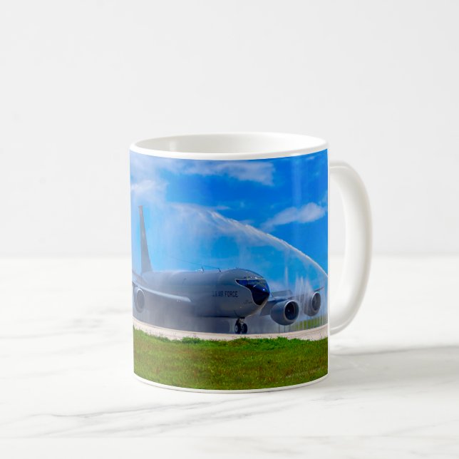 TAZA DE CAFÉ KC-135R STRATOTANKER (Anverso derecho)
