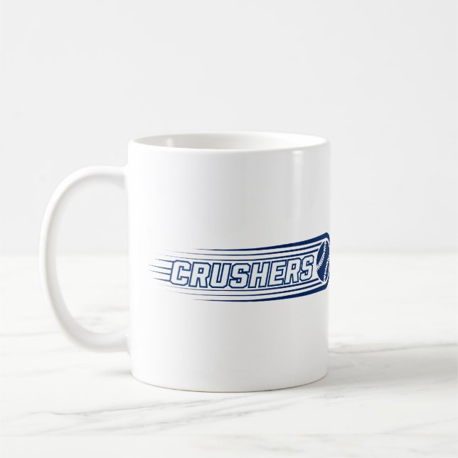 Taza De Café KC Crushers Líneas azules (Izquierda)