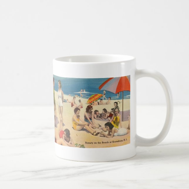 Taza De Café Keansburg, Nueva Jersey - Escenario de playa de la (Derecha)