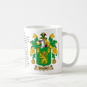 Taza De Café Keefer, el origen, el significado y el escudo