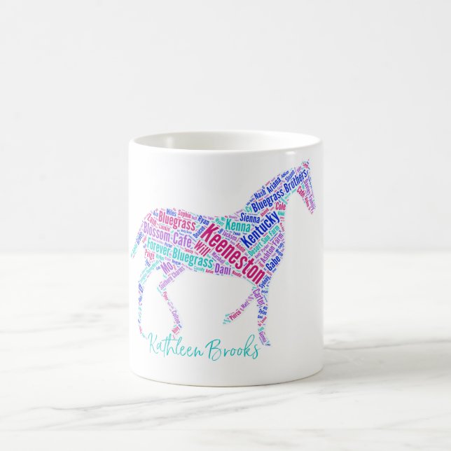 Taza De Café Keeneston Horse Mug (Centro)