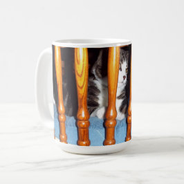 Taza De Café Keeno tras las rejas Coffee Mug