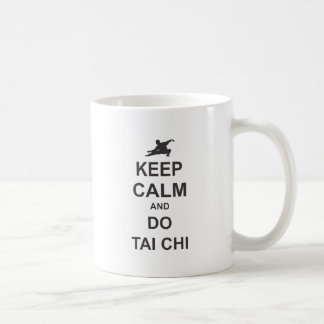 Taza De Café keep Calm and do Tai Chi