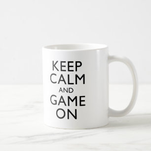Taza De Café KEEP CALM AND GAME ON - Game pad