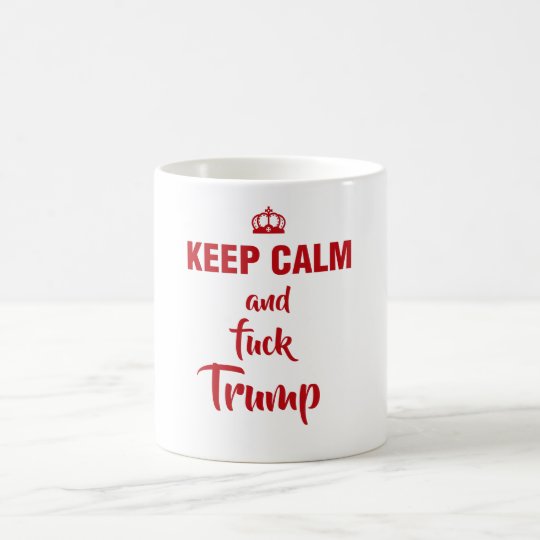 Taza De Café Keep calm Trump