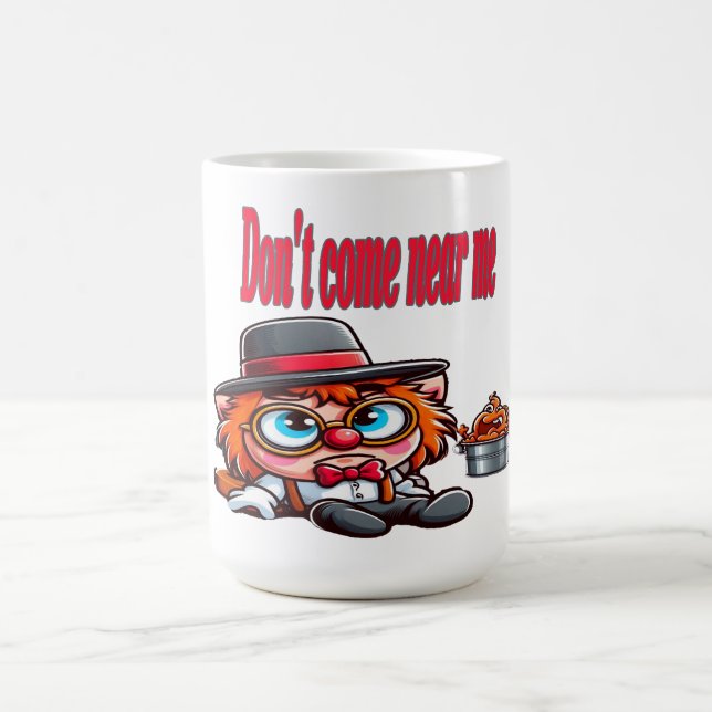 Taza De Café Keep Distance, (Centro)